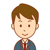 おしゃれな<br>スーツの人
