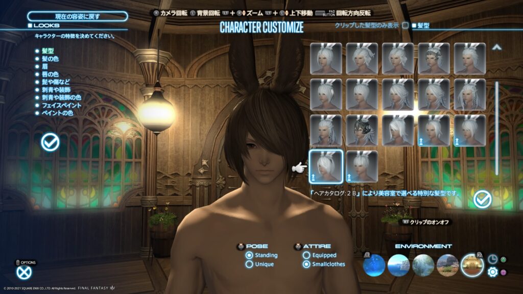 ｆｆ１４ ヴィエラ男キャラメイク 使用可能な髪型紹介 ゆいのゲーム日記